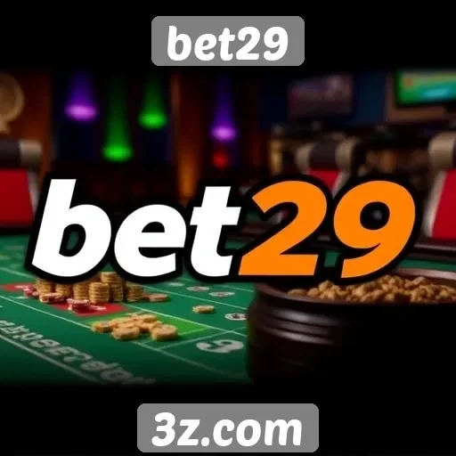 Bet29 oferece variedade de jogos de mesa e cassino