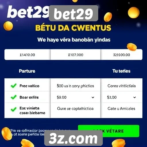 Benefícios do bônus de boas-vindas no bet29